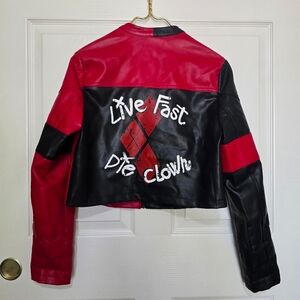 Suicide Squad Faux Leather Jacket DC